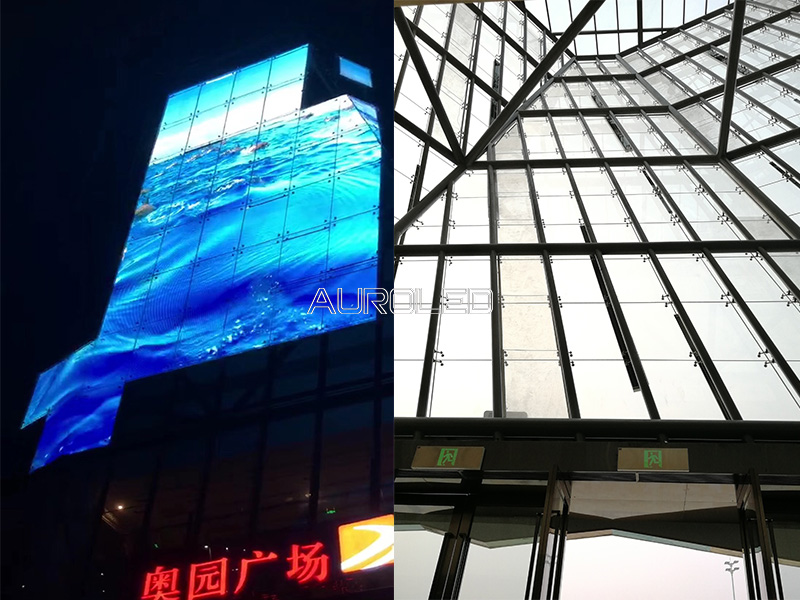 珠海奧園<a href=http://www.m.rklab.cn/toumingping/ target=_blank class=infotextkey>透明屏</a>點亮效果